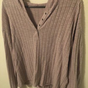 Loungewear hooded sweater/shirt